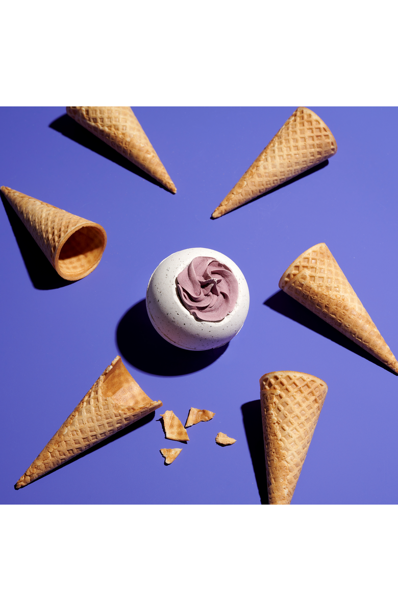 Lovery Ice Cream Handmade Bath Bomb, Alternate, color, 