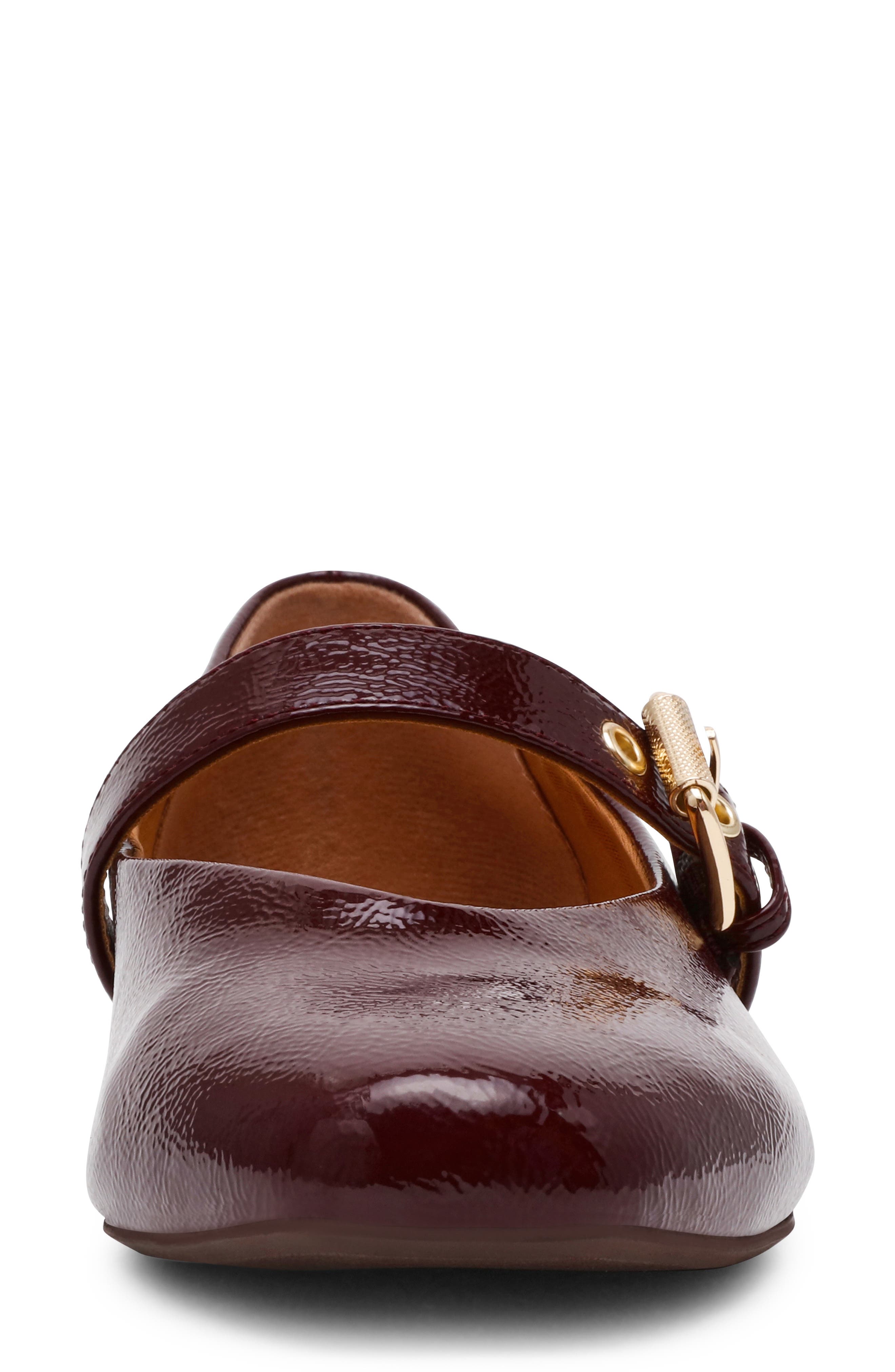 Mulaney Mary Jane Flat, Alternate, color, BURGUNDY PATENT