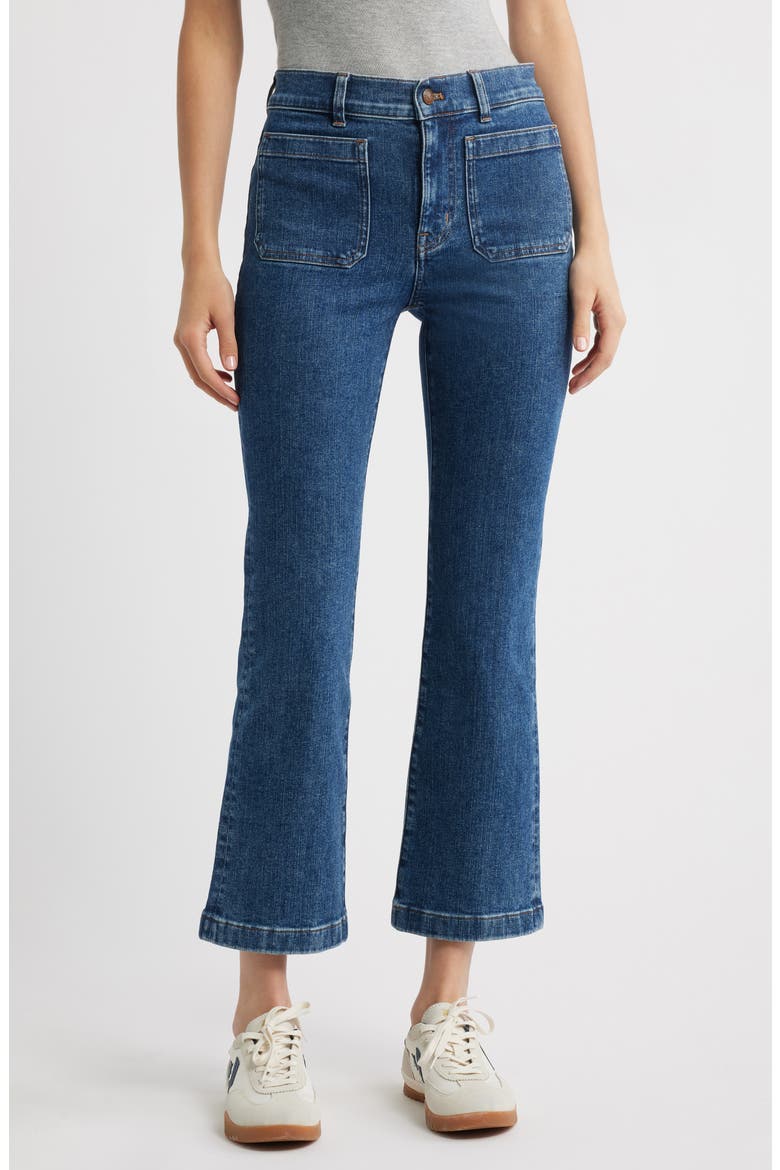 Kick Out Patch Pocket Crop Jeans, Main, color, HEBB WASH