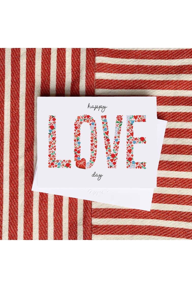 Love/Friendship Greeting Card Pack (3ct) "Happy Love Day", Alternate, color, Multi-Pack