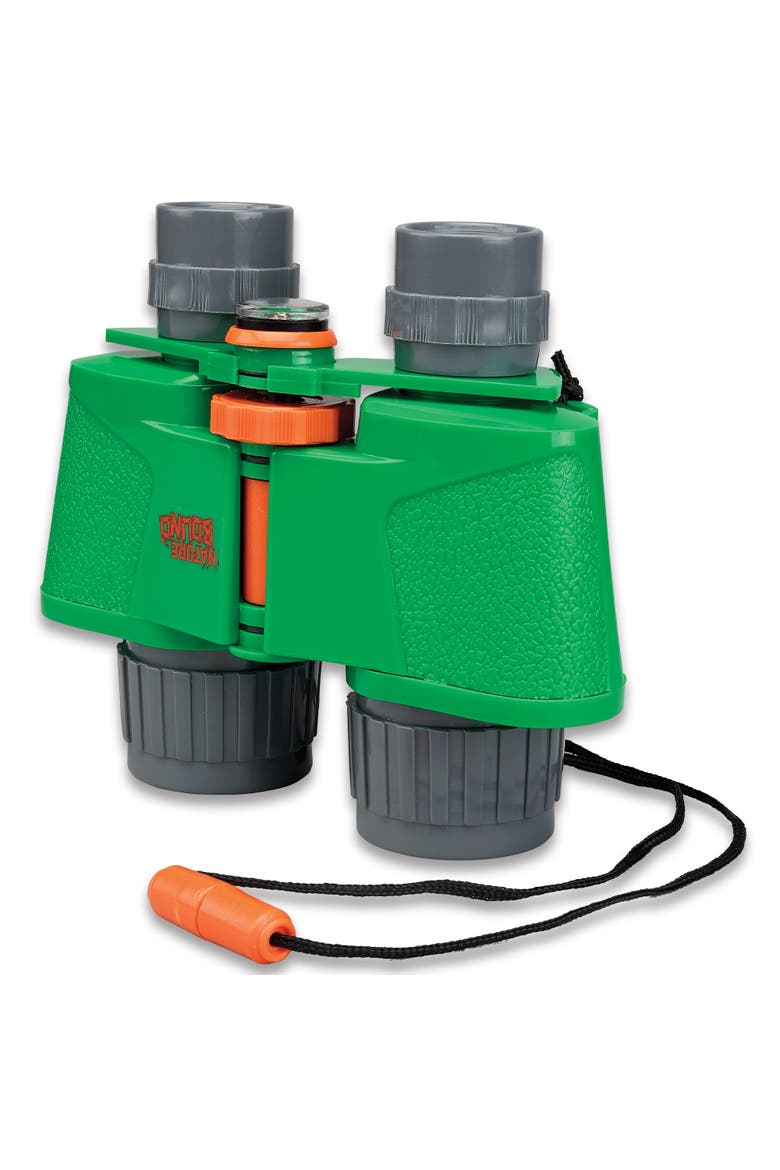 Binoculars w/ Compass, Alternate, color, Multicolored