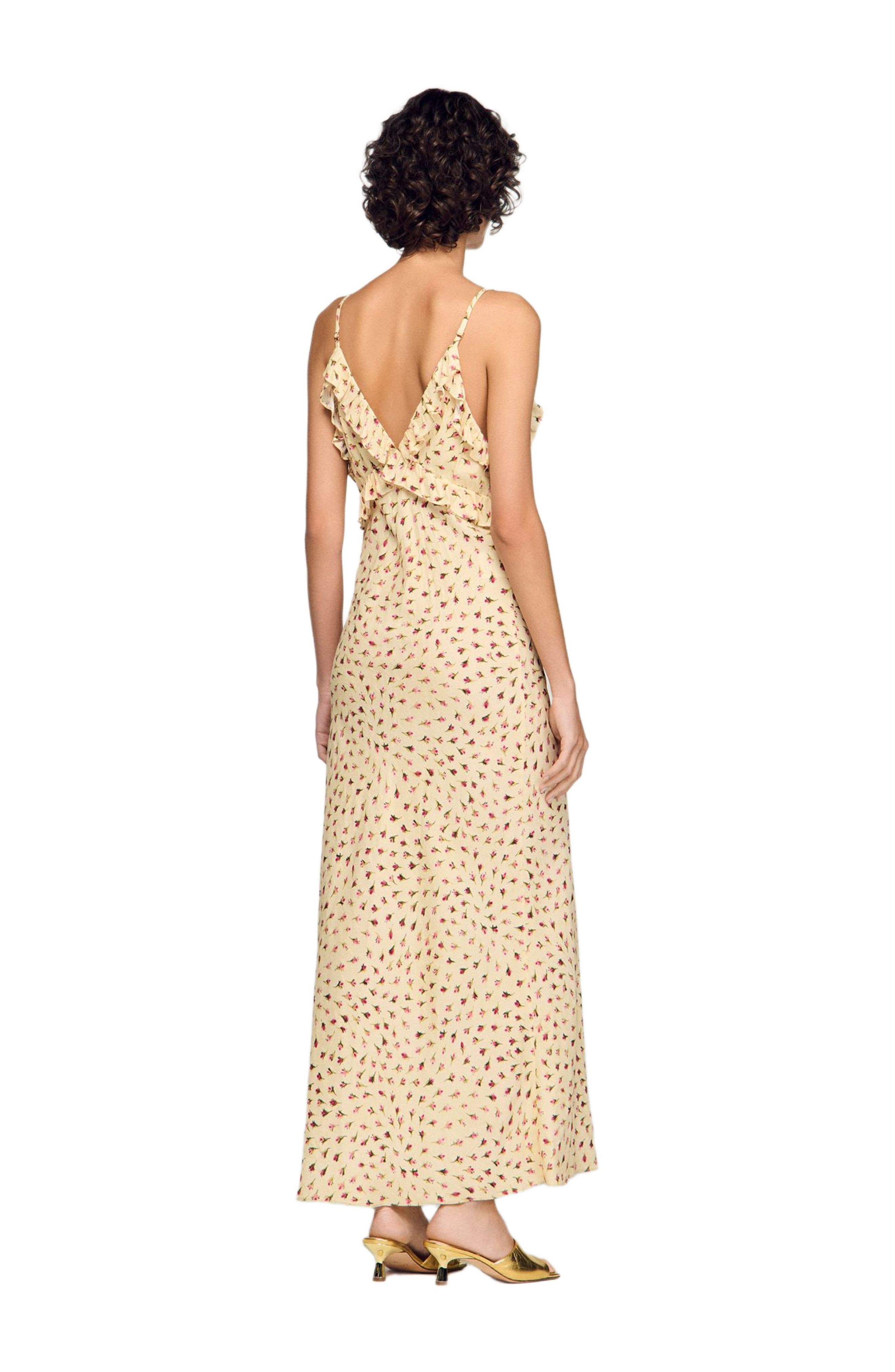 Flower print maxi dress - image 2