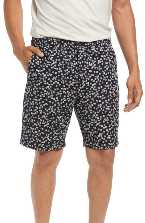 Floral Cotton Shorts