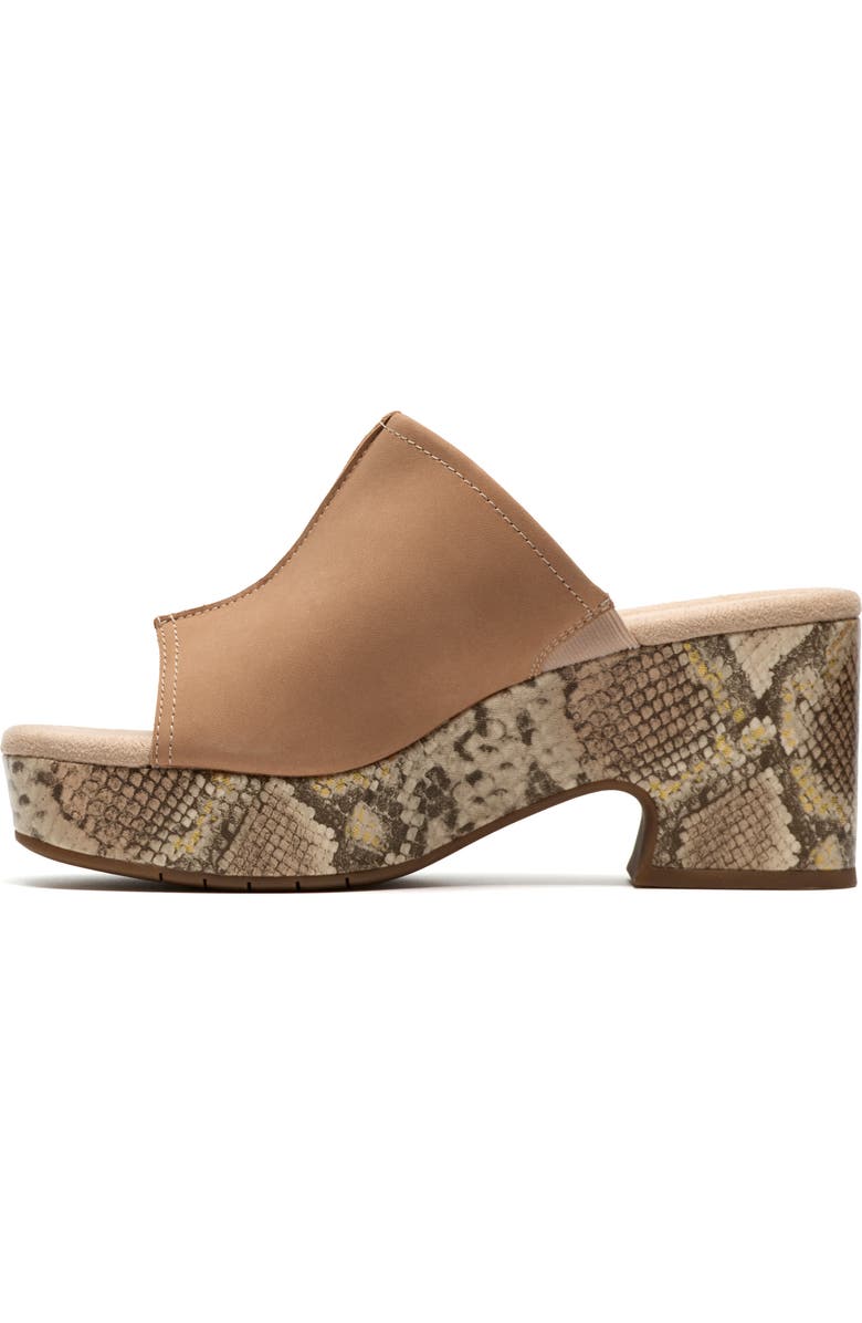 Clarks<sup>®</sup> Nerisa Vine Platform Sandal - Wide Width Available, Alternate, color,