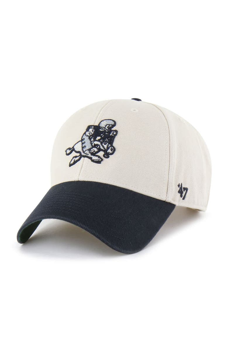 '47 Men's '47 Cream Dallas Cowboys Fairfield MVP Structured Adjustable Hat, Alternate, color, Cream