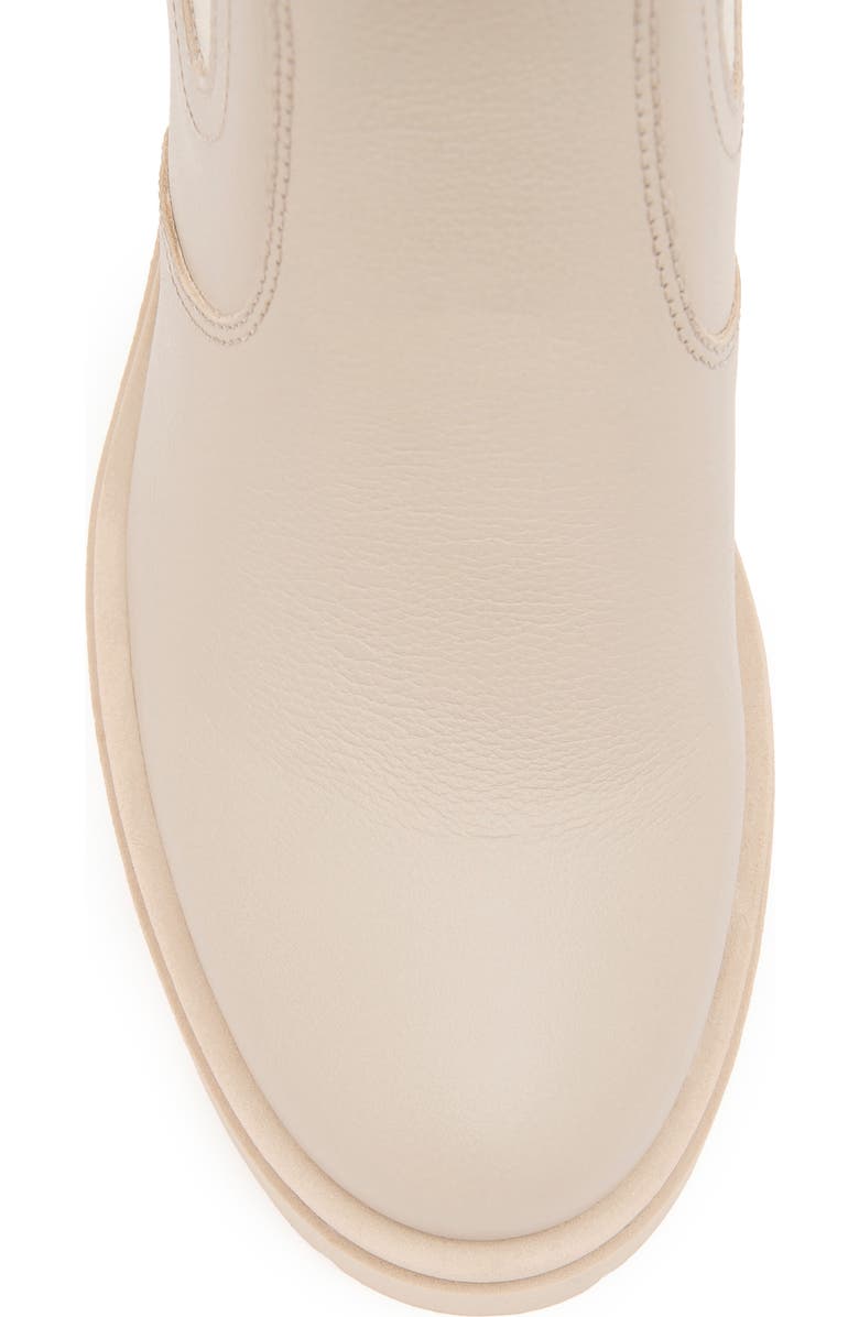 NeroGiardini Lug Sole Chelsea Boot, Alternate, color, Beige/ Khaki