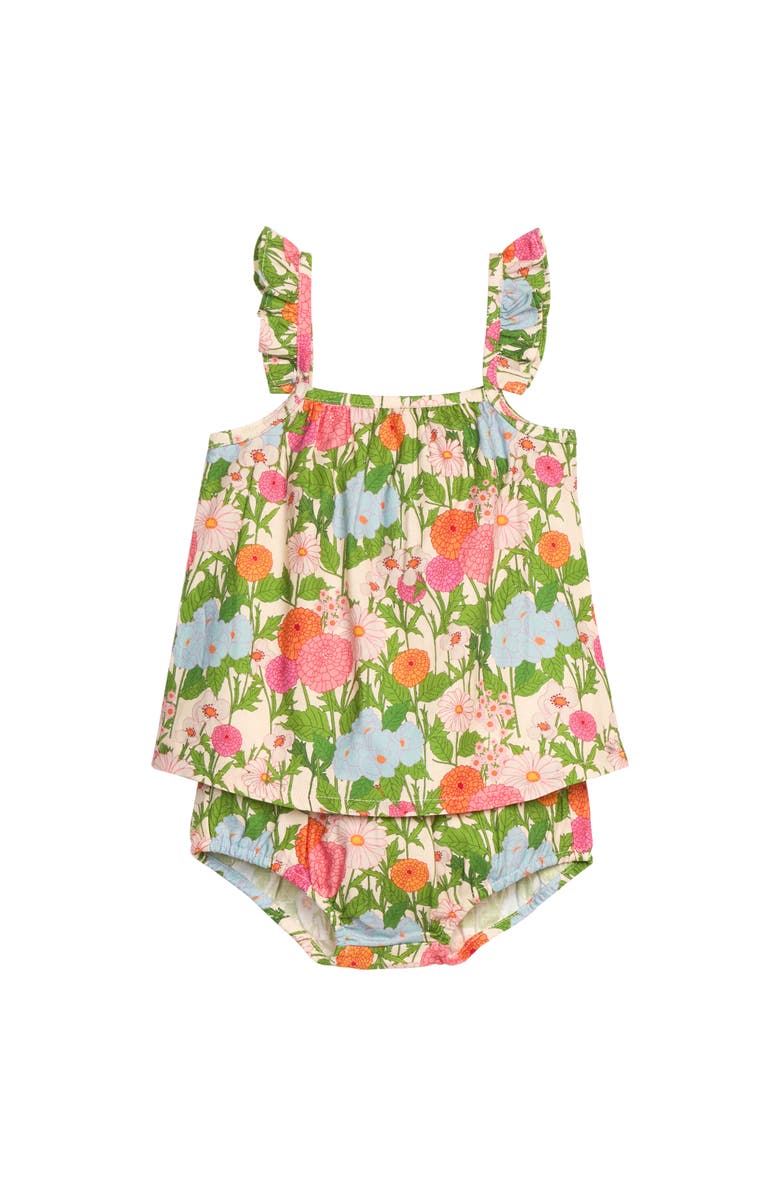 BISBY Kids' Floral Brighton Bloomer Set, Main, color, Longmeadow Floral