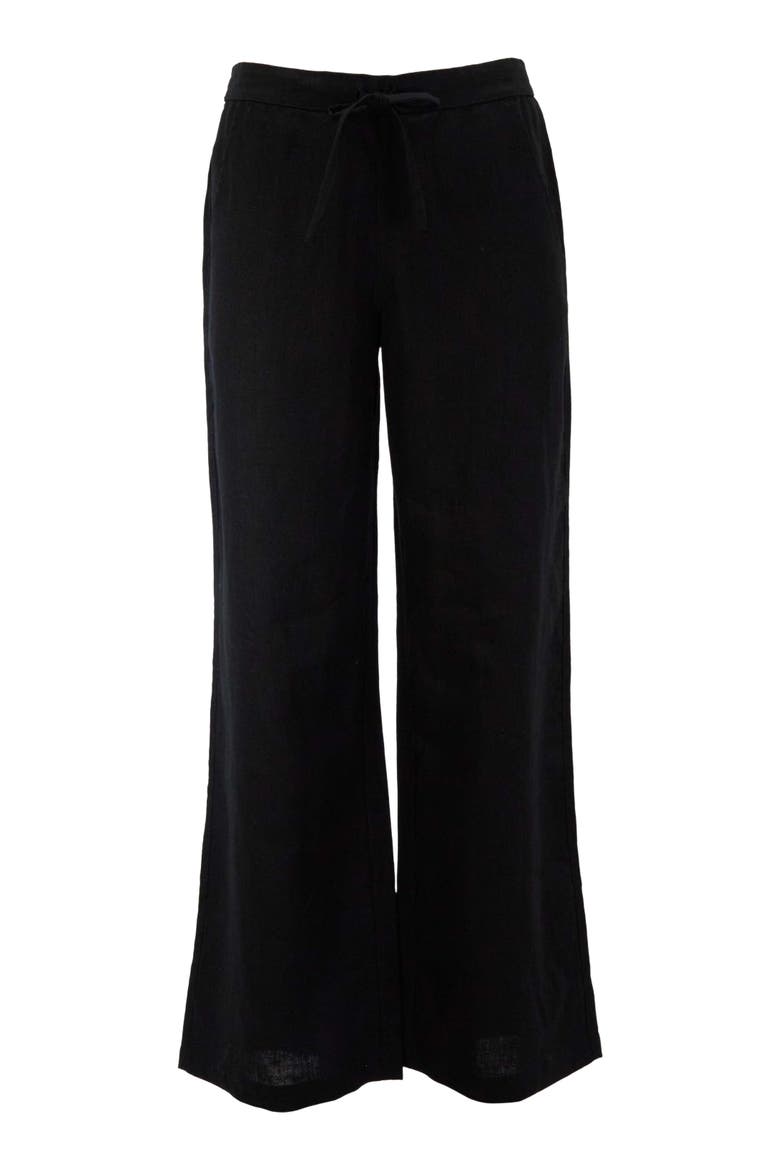 Womens Wide-leg Pant, Alternate, color, BLACK