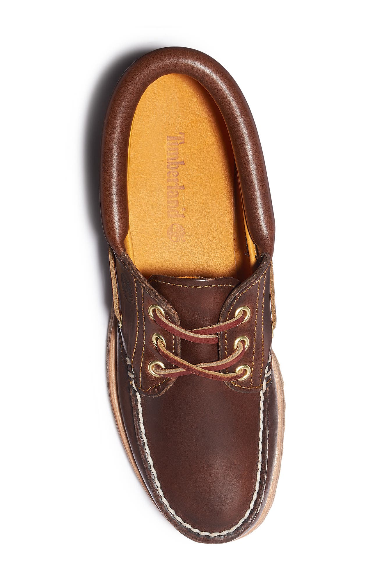 Timberland 'Noreen' Boat Shoe, Alternate, color, Brown Leather