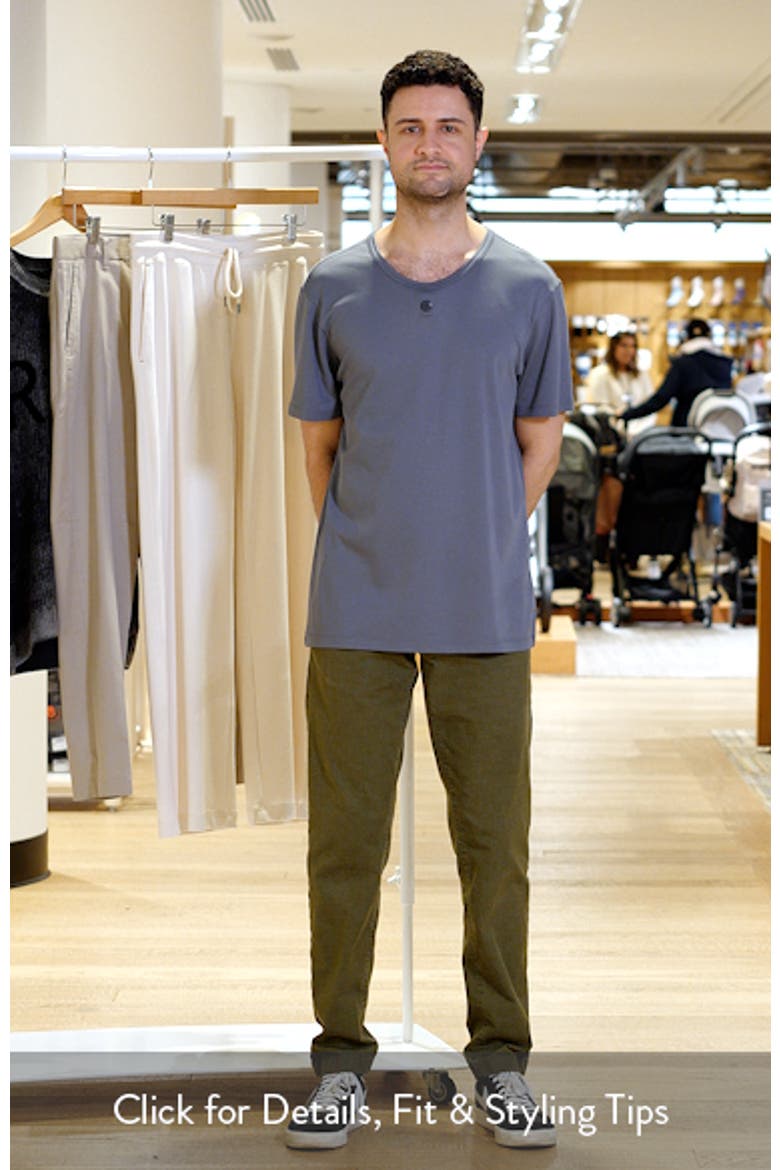 Stretch Cotton & Modal Blend Pajama T-Shirt video