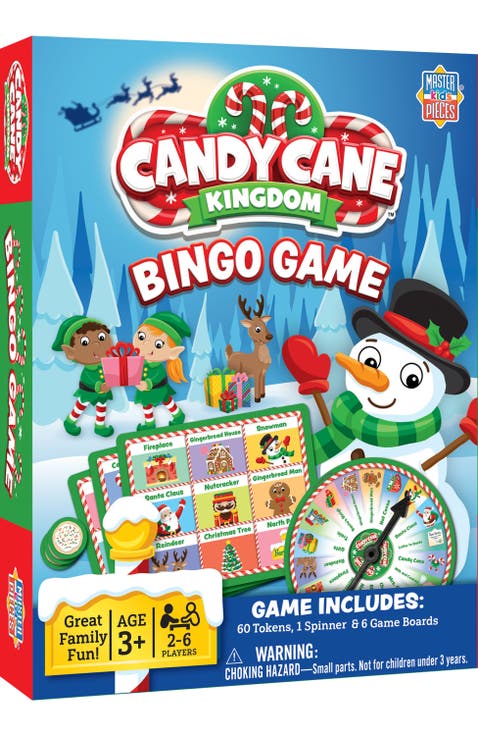 Candy Cane Kingdom Bingo Game