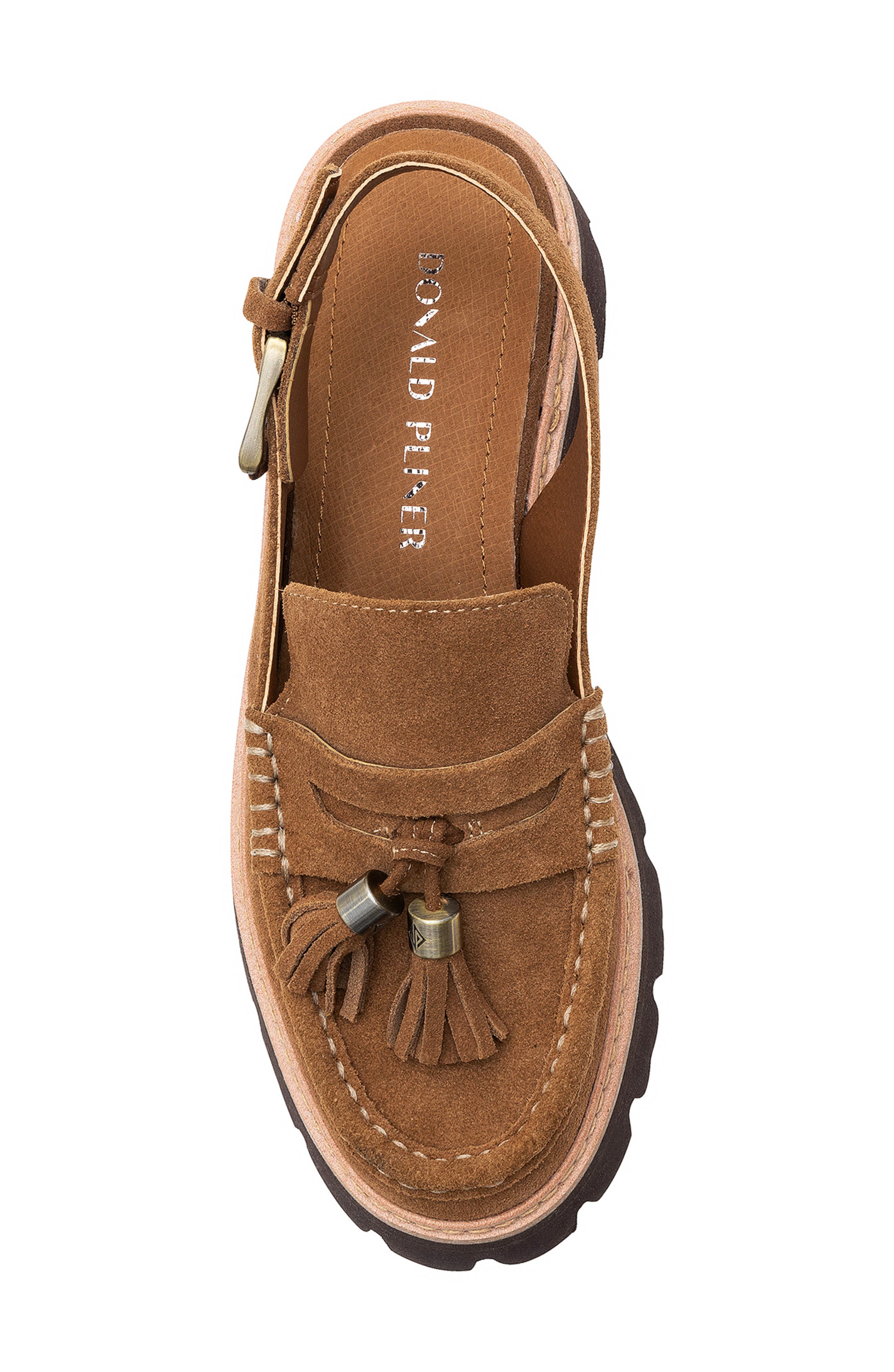 Marsha 2 Slingback Loafer, Alternate, color, SADDLE