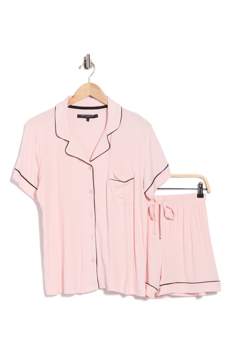 Short Pajamas, Alternate, color, HEAVENLY PINK