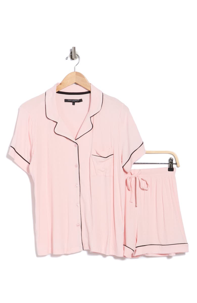French Connection Short Pajamas, Alternate, color, Heavenly Pink
