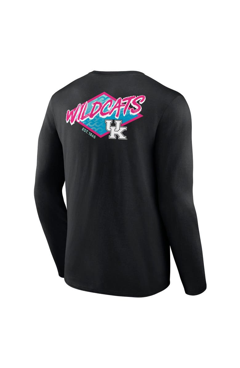 FANATICS Men's Fanatics Branded Black Kentucky Wildcats Spring Break Long Sleeve T-Shirt, Alternate, color, 