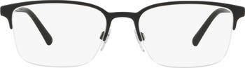 54mm Semi Rimless Optical Glasses