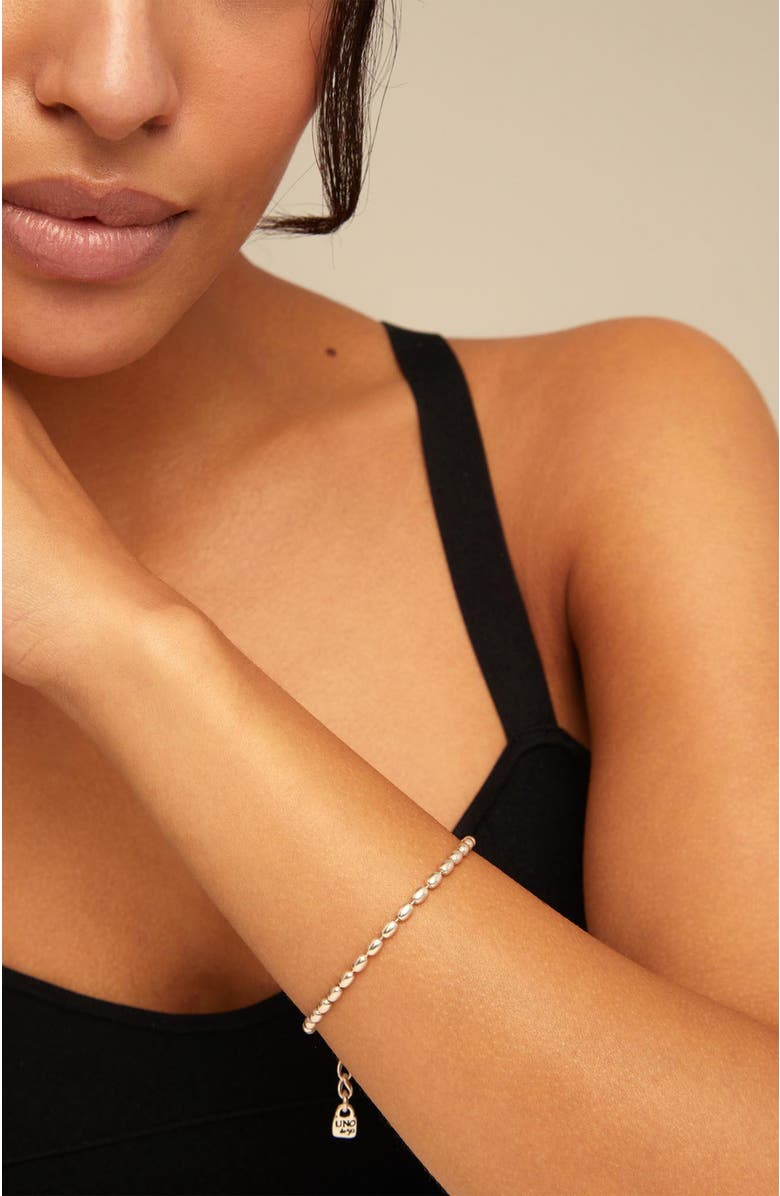 UNODE50 Oval Loop Bracelet, Alternate, color, Silver