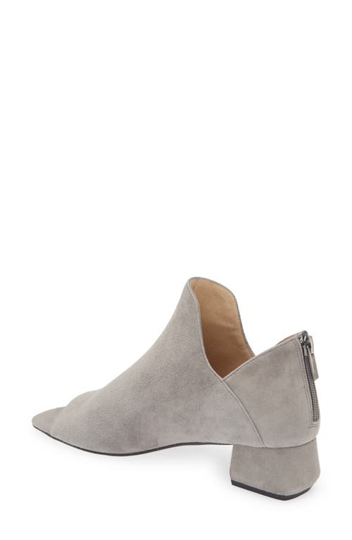 Pelle Moda Vonn Open Toe Ankle Boot In Steel