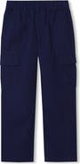 Lands' End Boys Husky Iron Knee Woven Cargo Pants