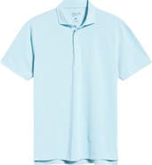 johnnie-O Stetsons Stripe Performance Jersey Polo