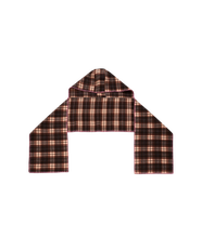 Fable England Check Hooded Scarf