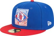 New Era Men's New Era Royal Kannapolis Cannon Ballers Theme Nights Piedmont Boll Weevils  59FIFTY Fitted Hat