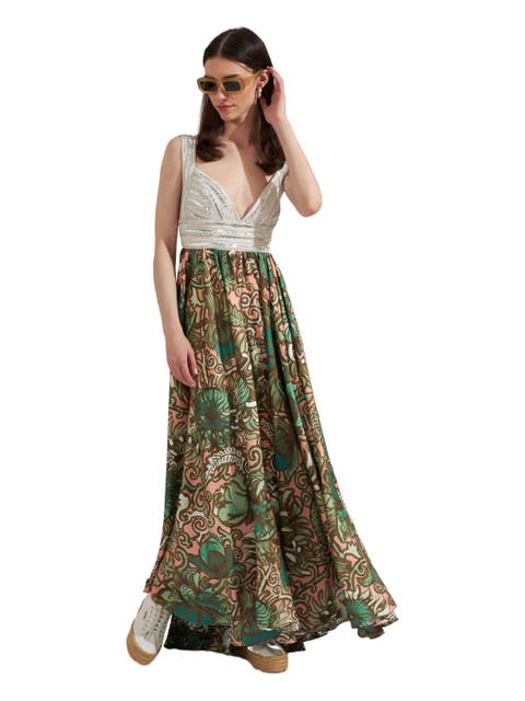 Vavavoom Dress Anemone Pink Olive