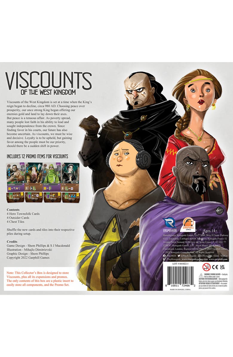 Renegade Game Studios French Character Language Teaching Posters, 6 Poster Set, Alternate, color, Multicolored