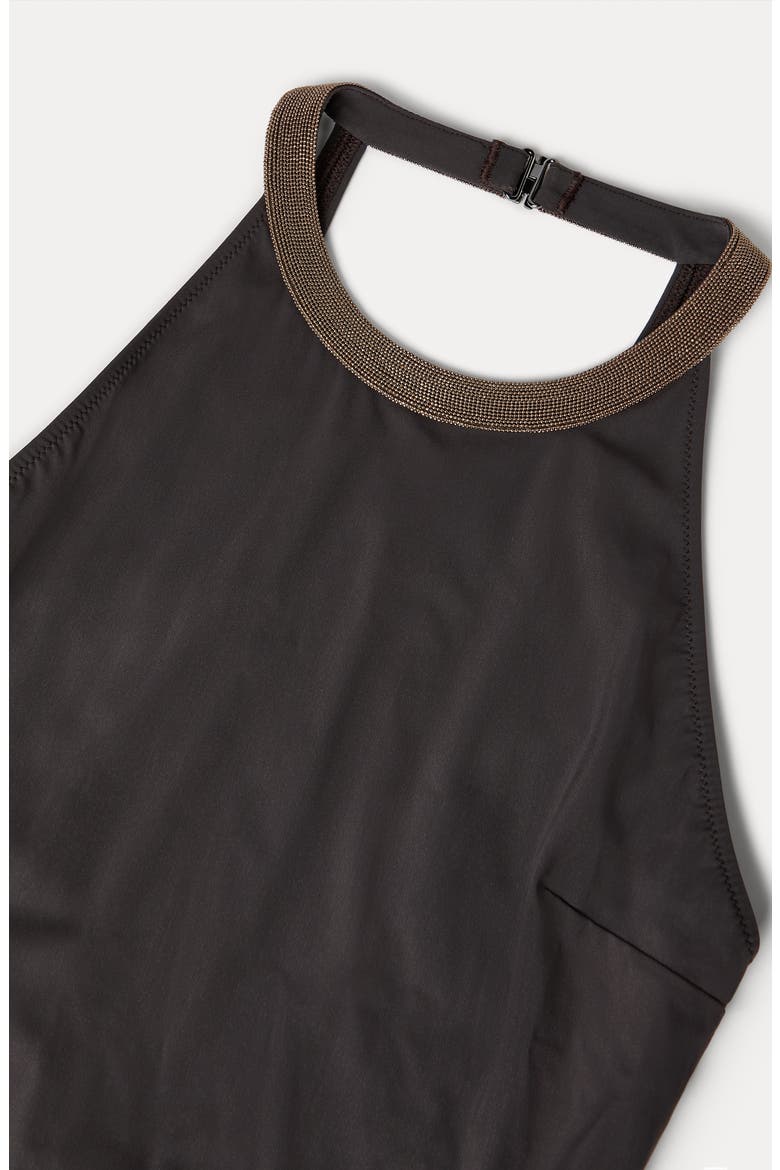 One-piece swimsuit, Alternate, color, Lignite Grey