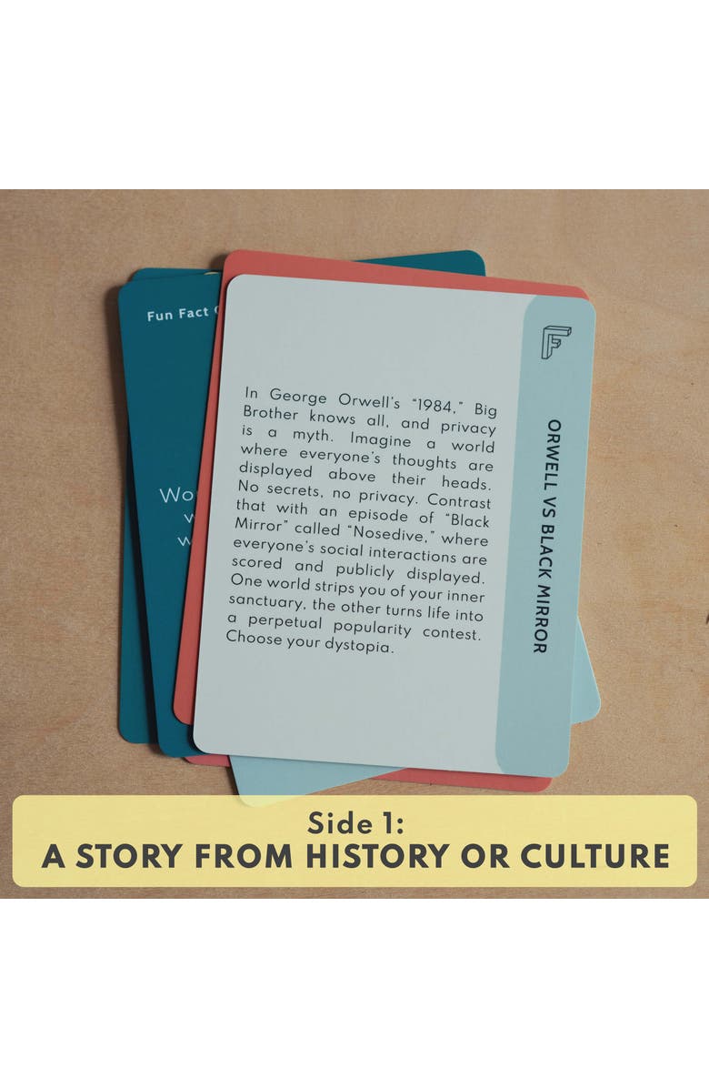 Fun Fact Co. Would You Rather (From History) Card Game, Alternate, color, Multicolor