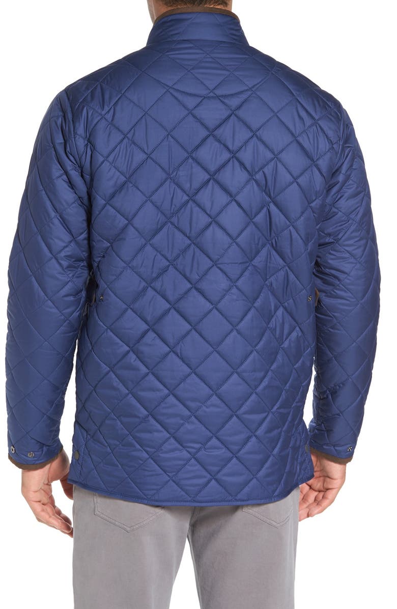 Peter Millar Norfolk Water Resistant Quilted Jacket, Alternate, color, 