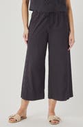 Splendid Kenzie Geo Eyelet Crop Wide Leg Pants
