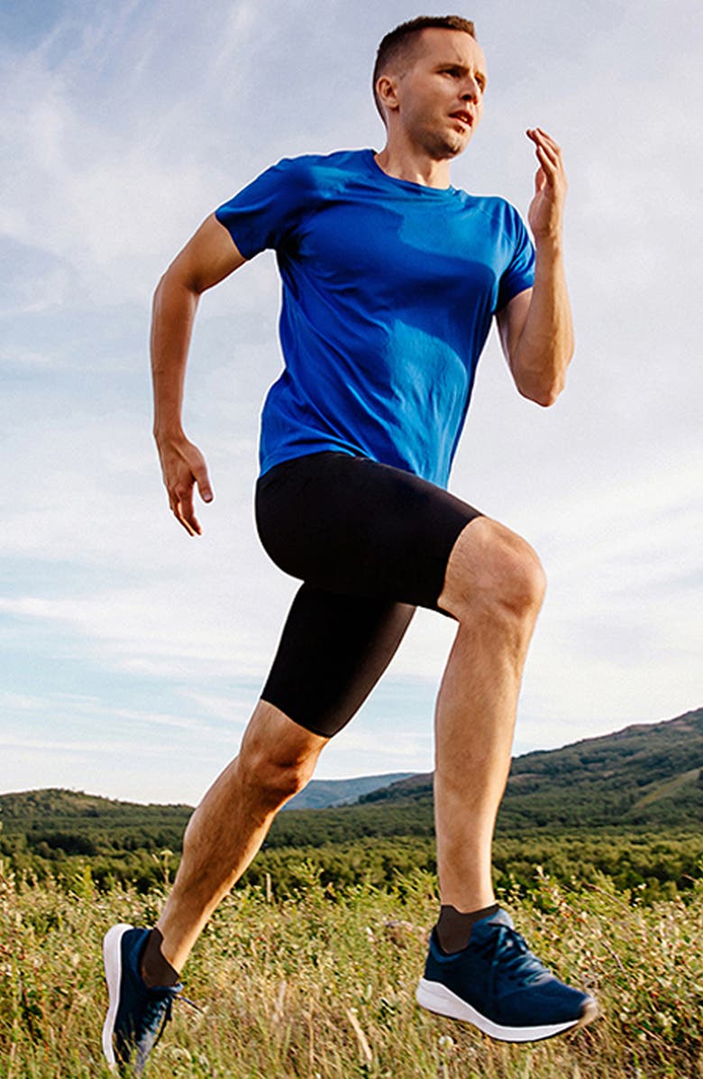 EXTREME FIT 6-Pack Copper Infused Ankle Socks, Alternate, color, Brown/ Black