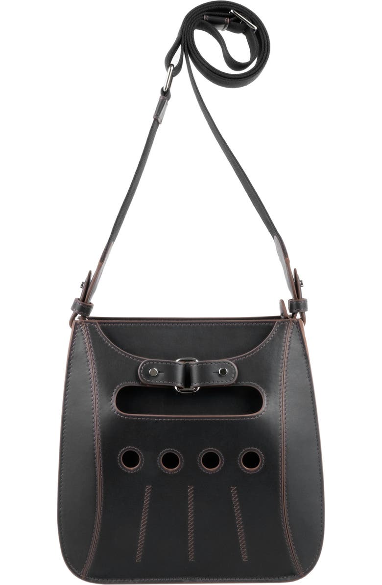 PERRIN PARIS Cabbie Xbody, Main, color, Black / Auburn