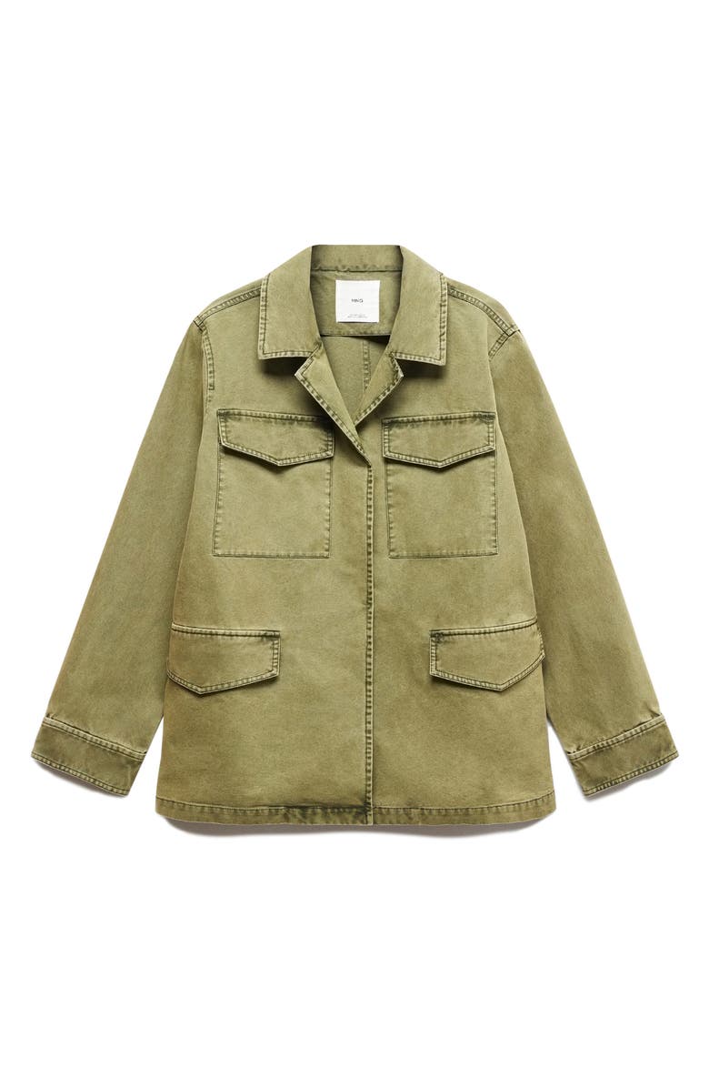 MANGO Caracas Overshirt, Alternate, color, 