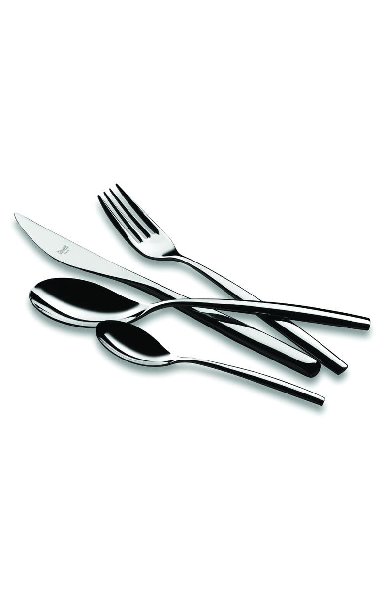 Mepra Stiria Flatware Set - 20 Pieces, Alternate, color, Silver