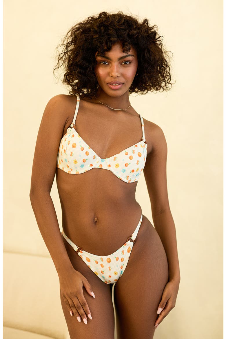 Wonder Underwire Bikini Top, Main, color, Clementine