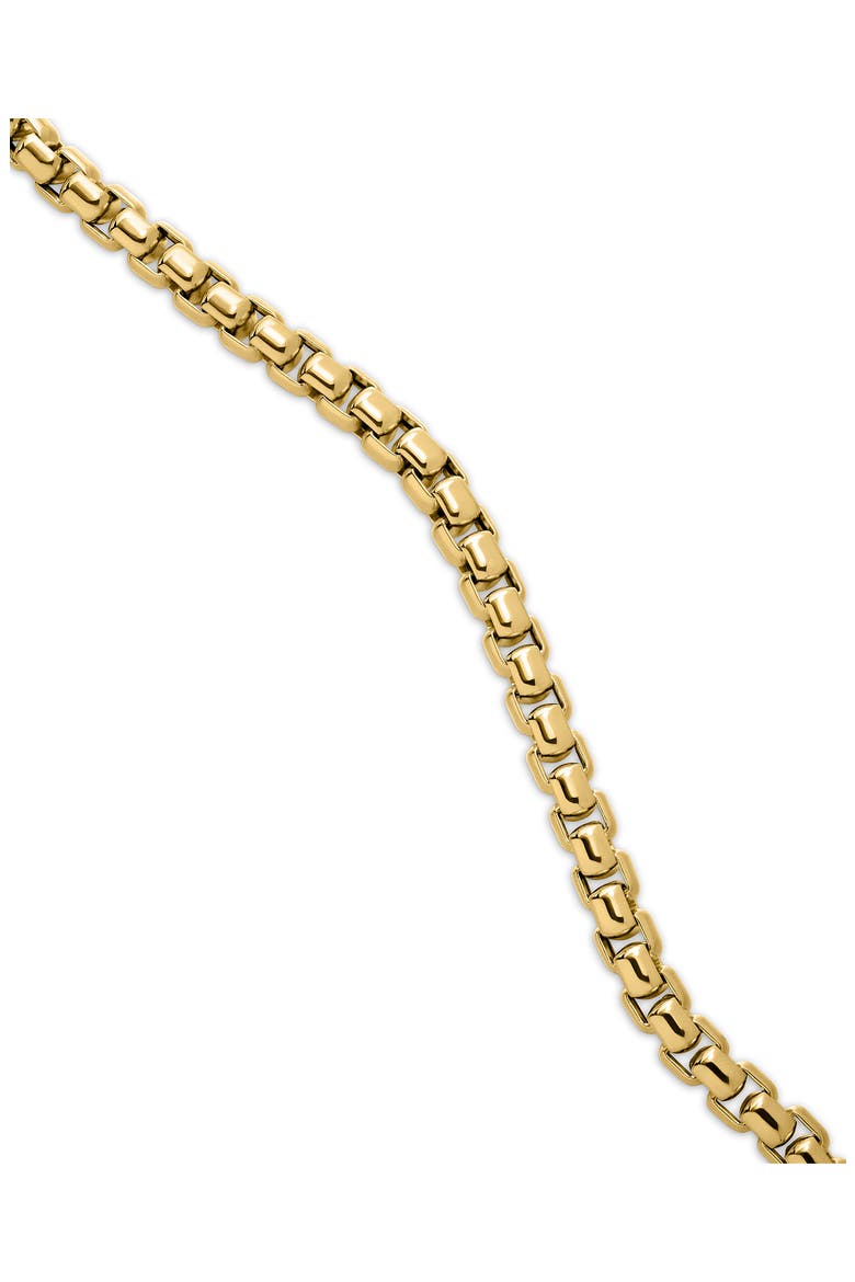 Men's Box Chain Necklace in 18K Gold, 5mm, Alternate, color, 18K YELLOW GOLD