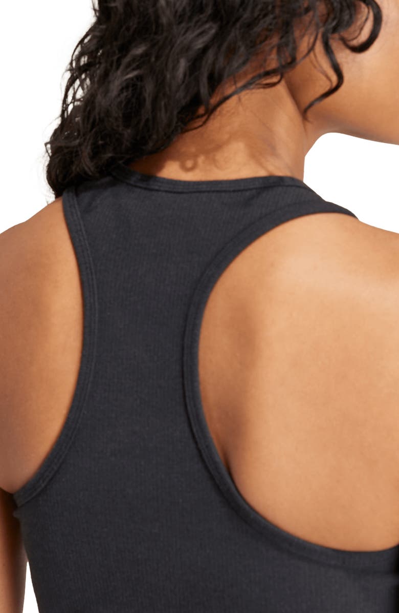 adidas Adibreak Crop Racerback Tank Top, Alternate, color, 