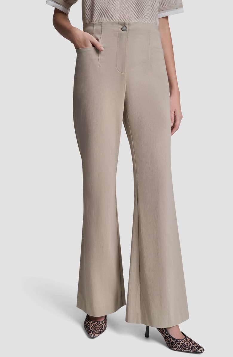 DKNY Millennium Flair Pants, Main, color, Pebble