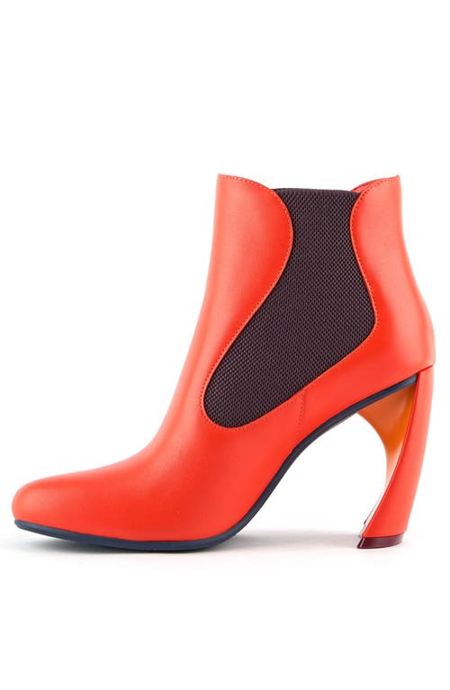 United Nude Zuma Flow Hi Boot In Red