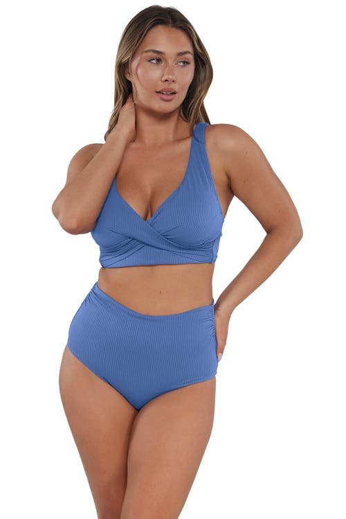SUNSETS SUNSETS CAPRI HIGH WAIST BIKINI SWIM BOTTOMS