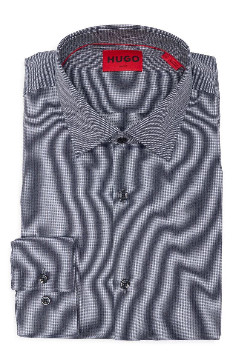 HUGO Kenno Slim Fit Cotton Dress Shirt, Alternate, color,