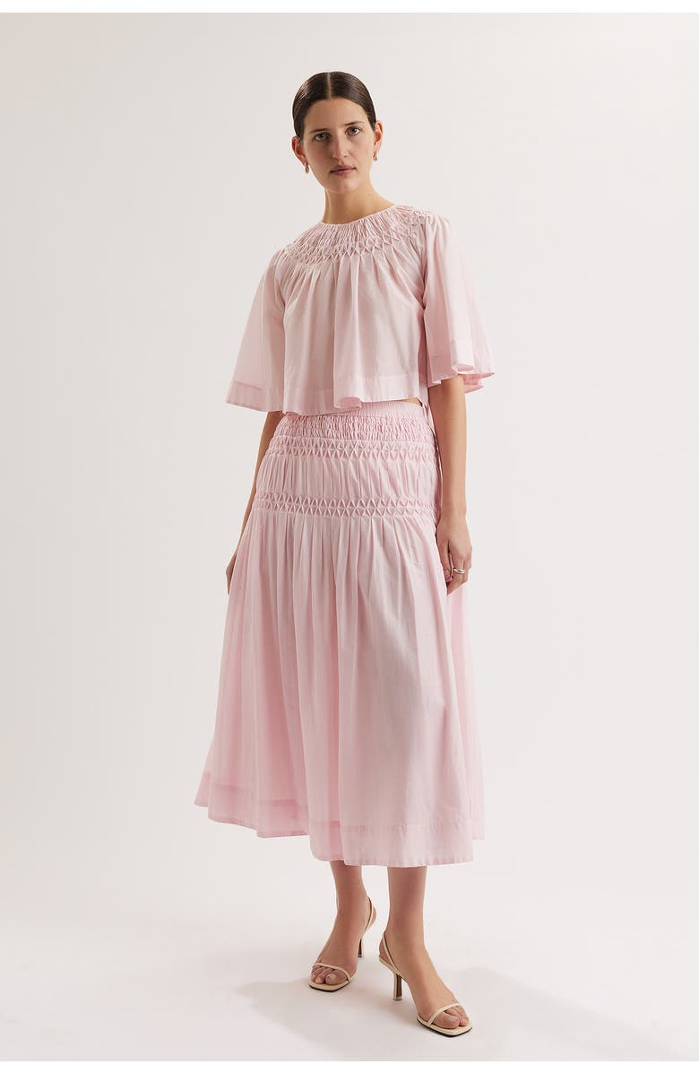Merlette Lahza Skirt, Main, color, Lotus
