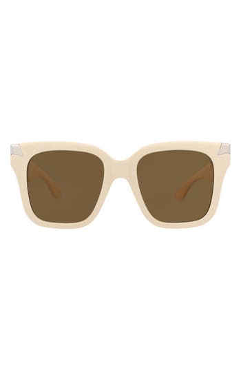 Alexander Mcqueen Mcqueen 53mm Square Sunglasses In Multi