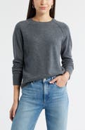 Caslon® Raglan Sleeve Wool & Cashmere Sweater