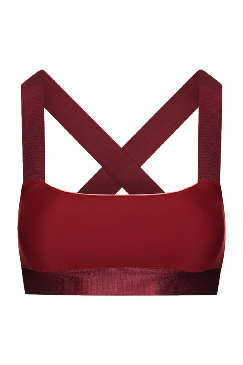 The Reversible Sporty Top, Alternate, color, Pink/Maroon