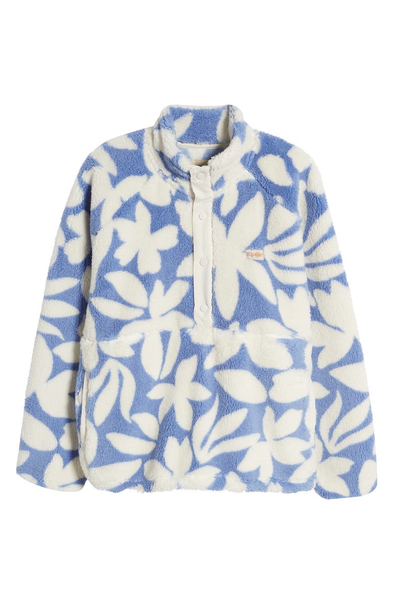 Rip Curl Hot Tropics Polar Fleece Half Placket Pullover, Alternate, color, 