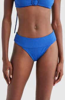 FARM Rio Blue Pineapple Matelasse Bikini Bottoms