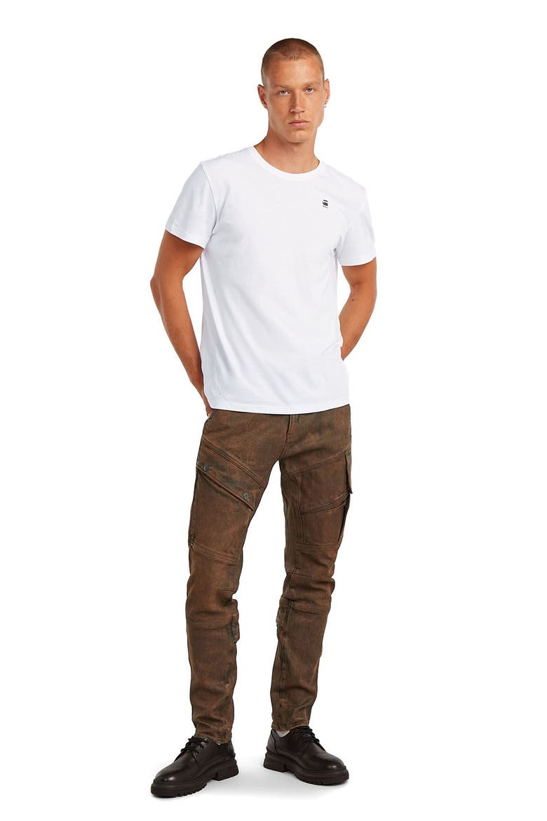 Airblaze 3D Skinny Jeans, Alternate, color, FADED COGNAC SKIN